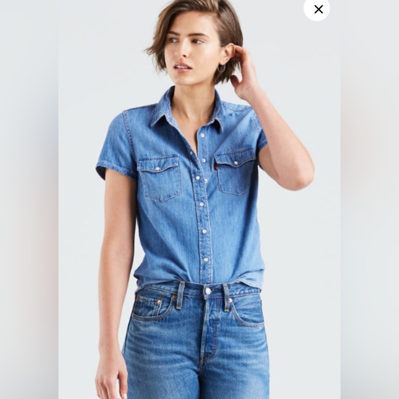 Tops - Levi’s wester button down shirt